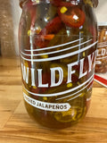 Wildflyer, candied Jalapeños.