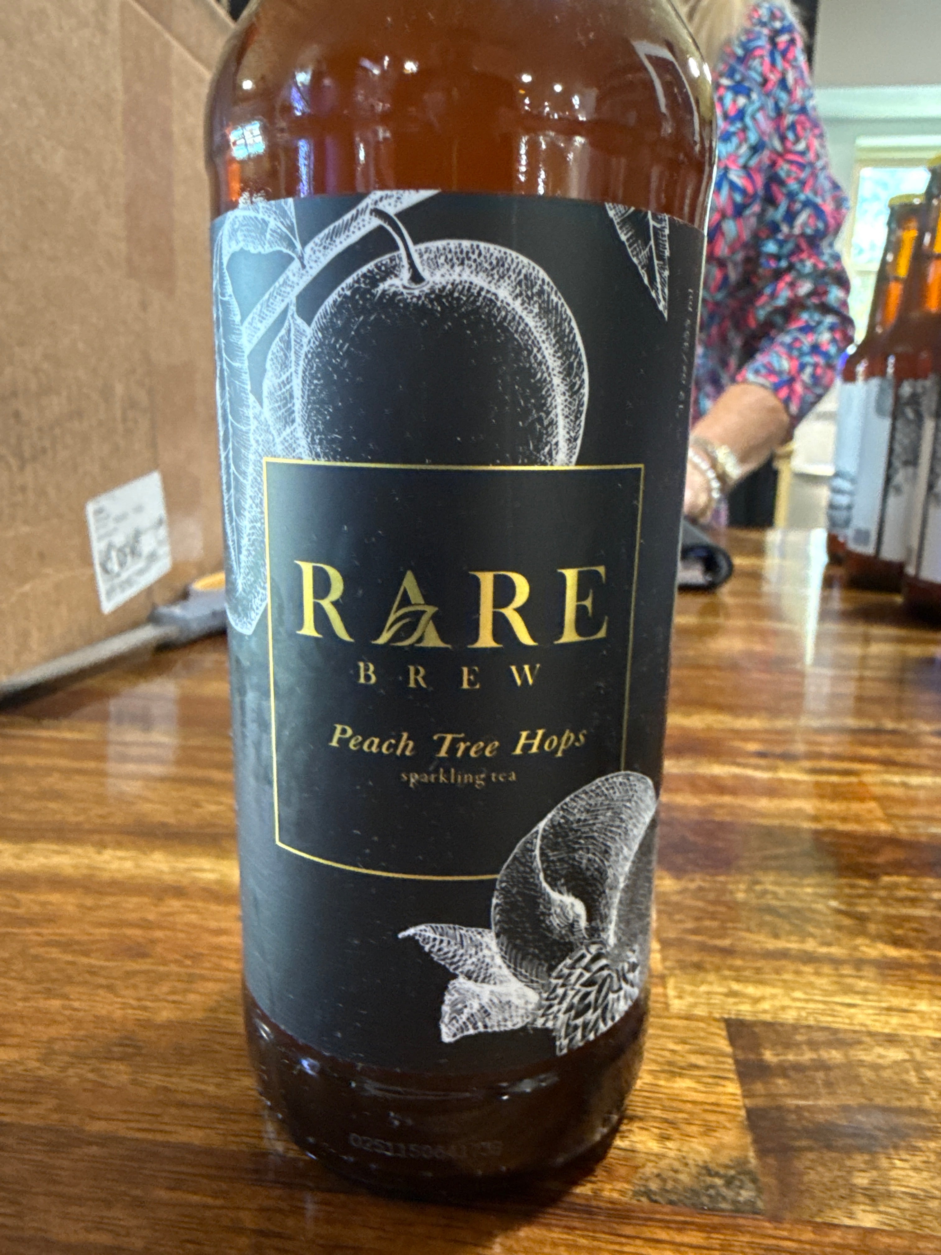 Rare brew, peach tree hops, tea