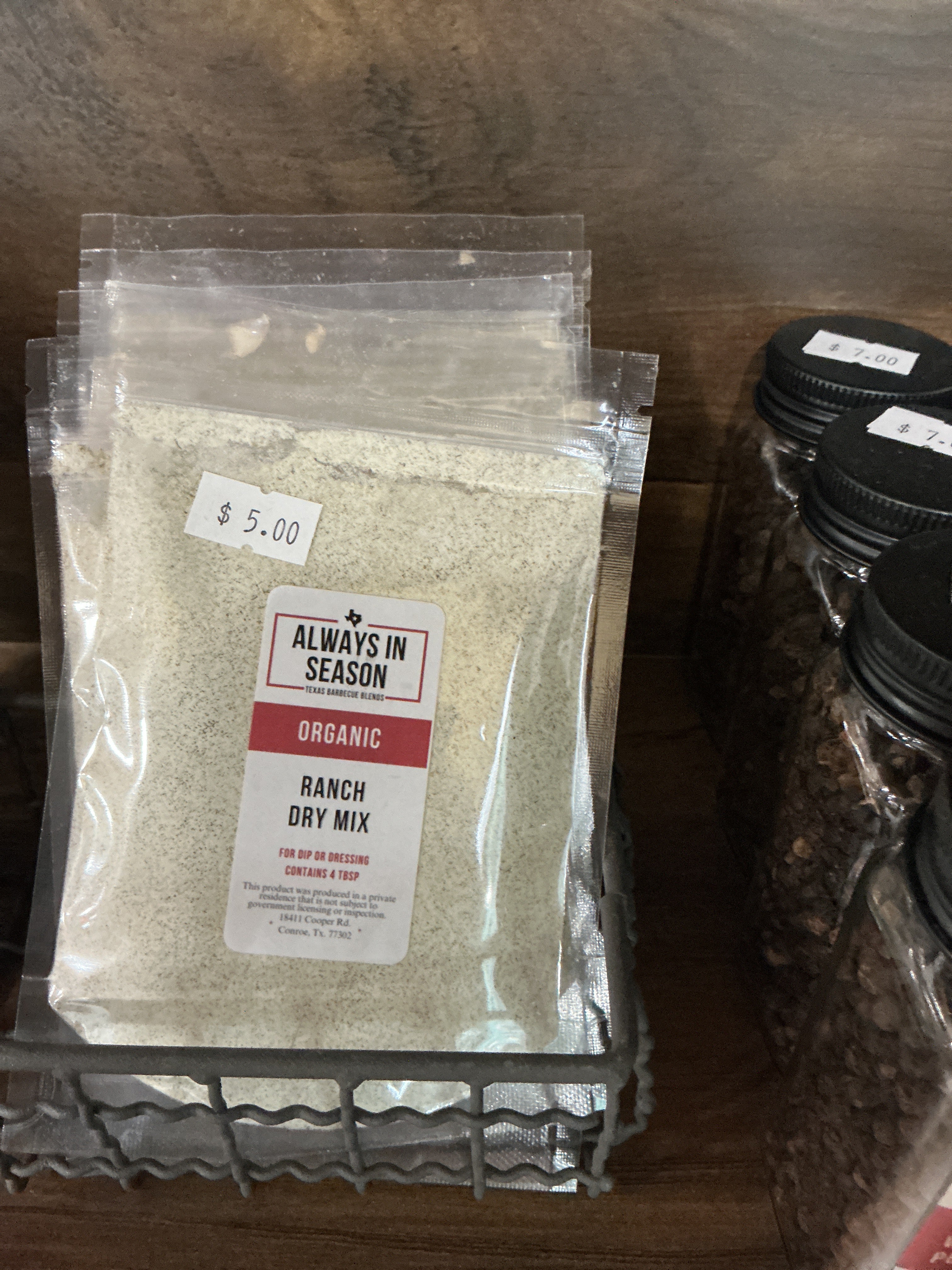 Always in Season ranch mix