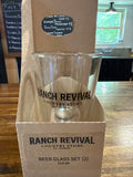 Beer glass set