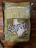 doguets, Long grain white rice.