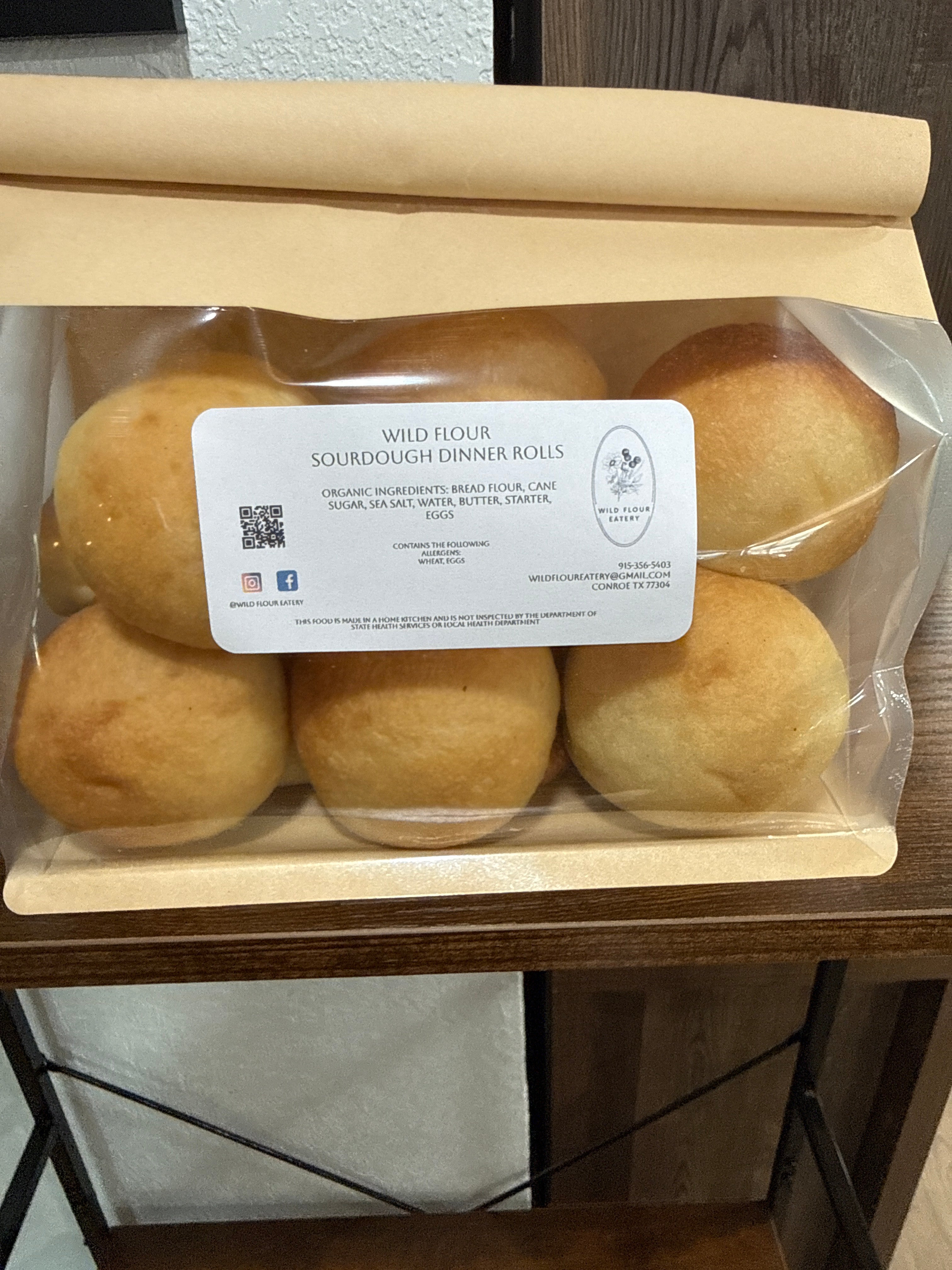 Wild flour, dinner rolls