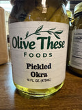 Olive these foods, Pickled okra