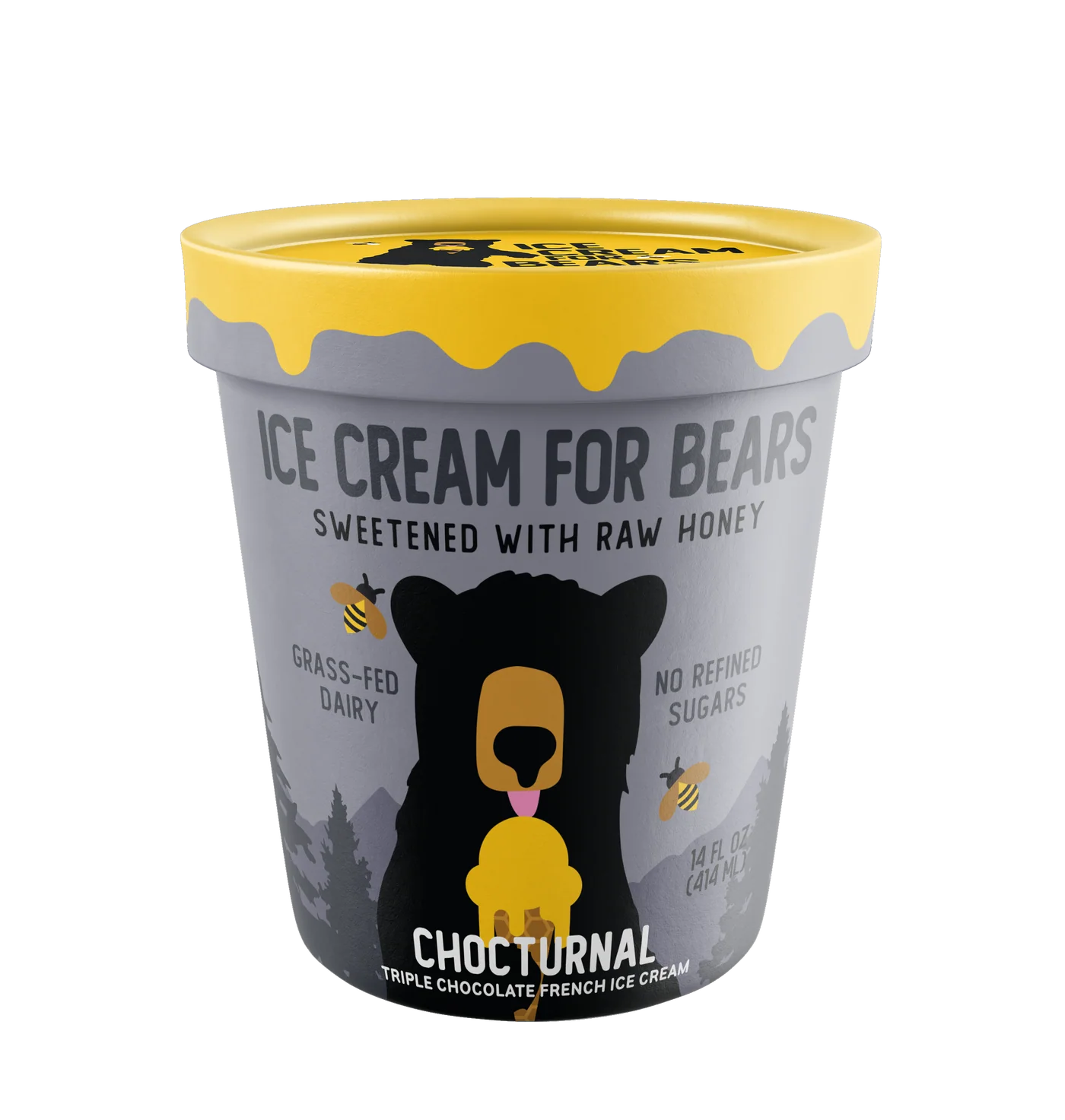 Ice Cream For Bears
Chocturnal - Triple Chocolate Swirl