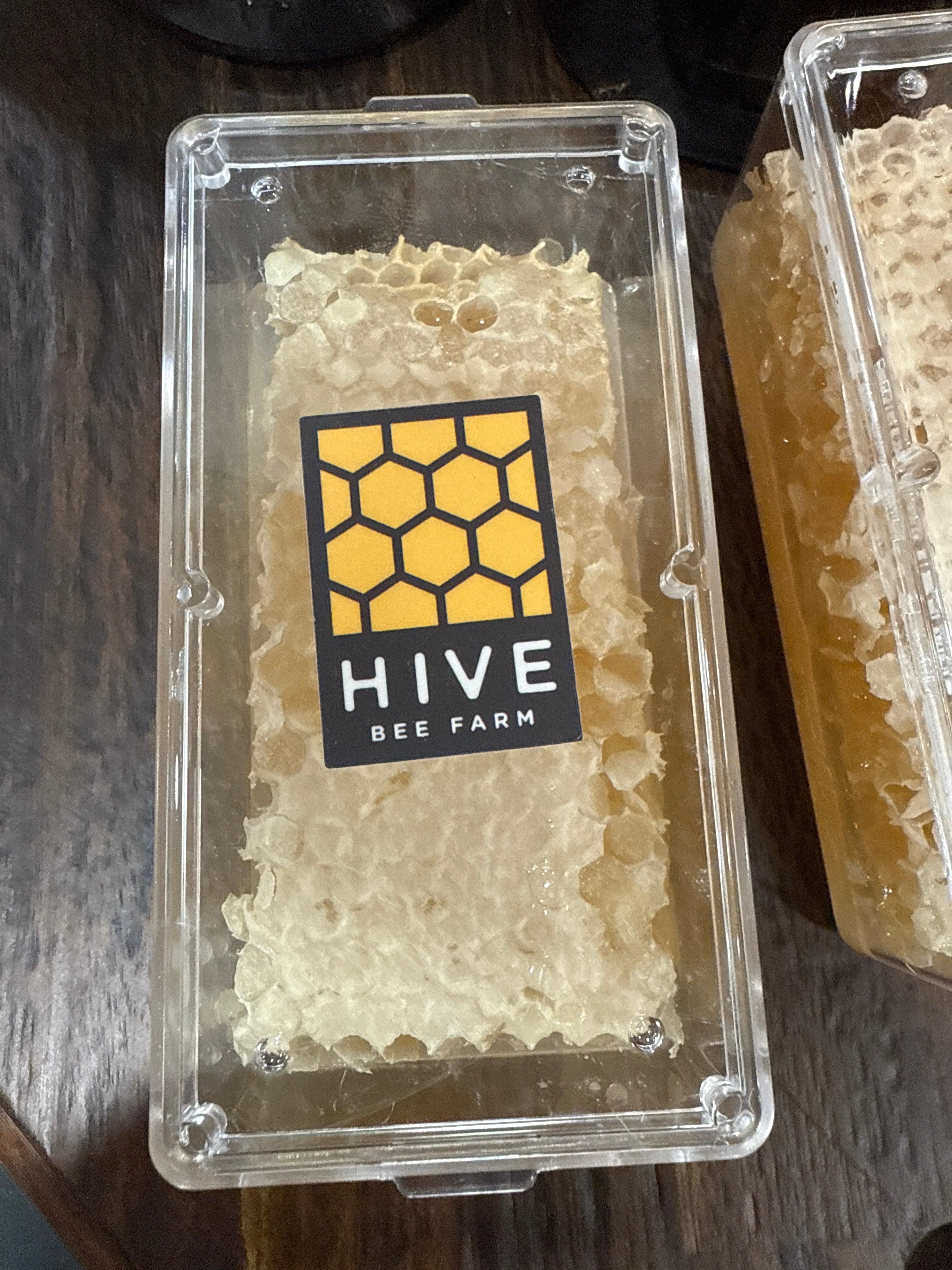 Hive. Small honey comb.