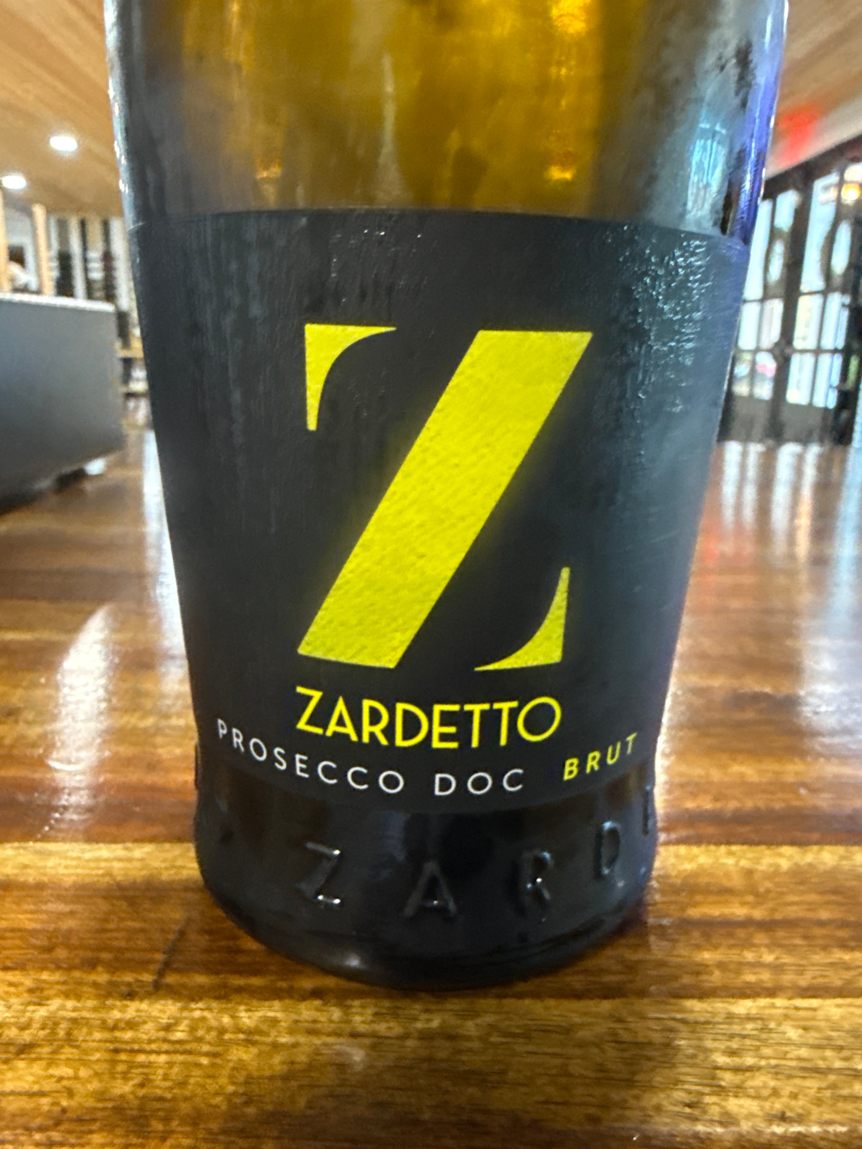 Zardetto, prosecco  BTG. ￼
