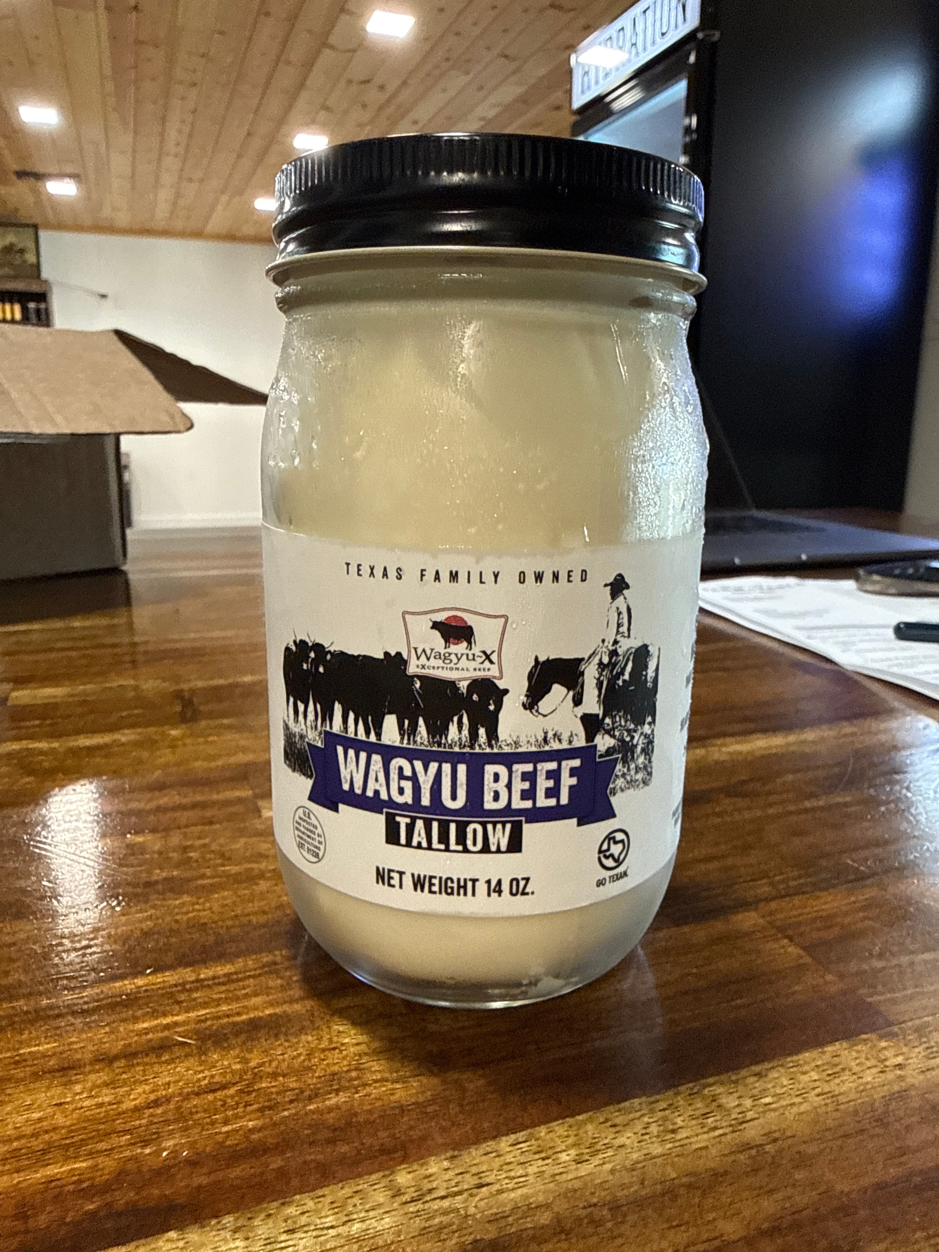 Wagyu beef tallow 14oz