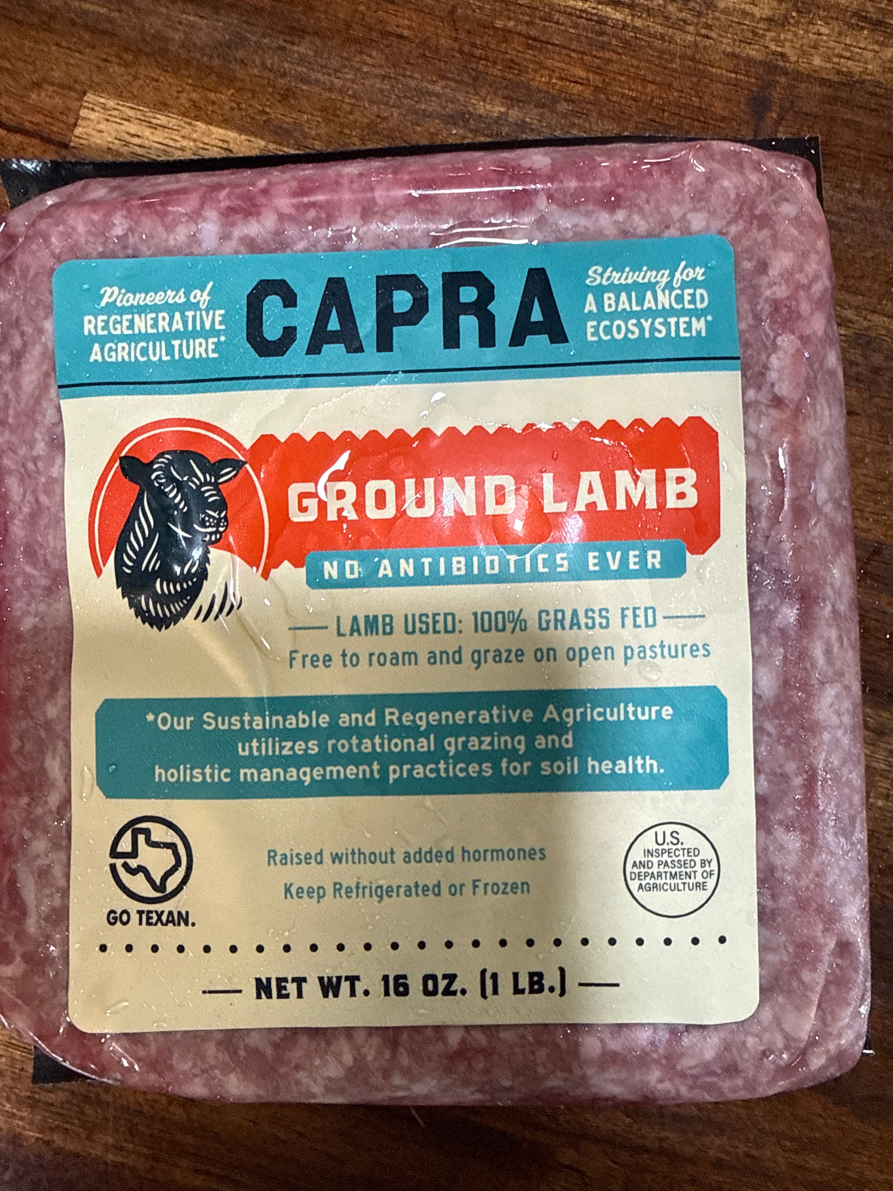 Capra, Ground Lamb