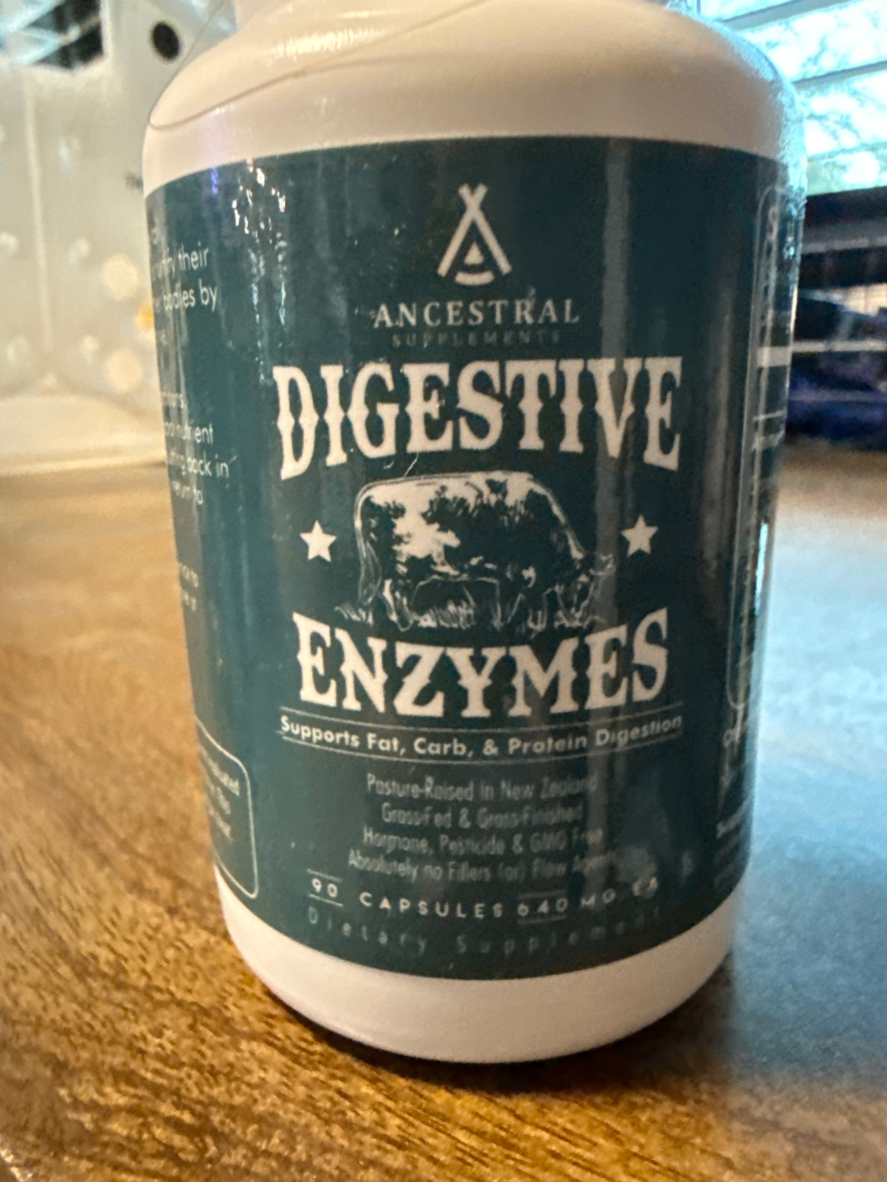 Ancestral supplements, digestive enzymes ￼