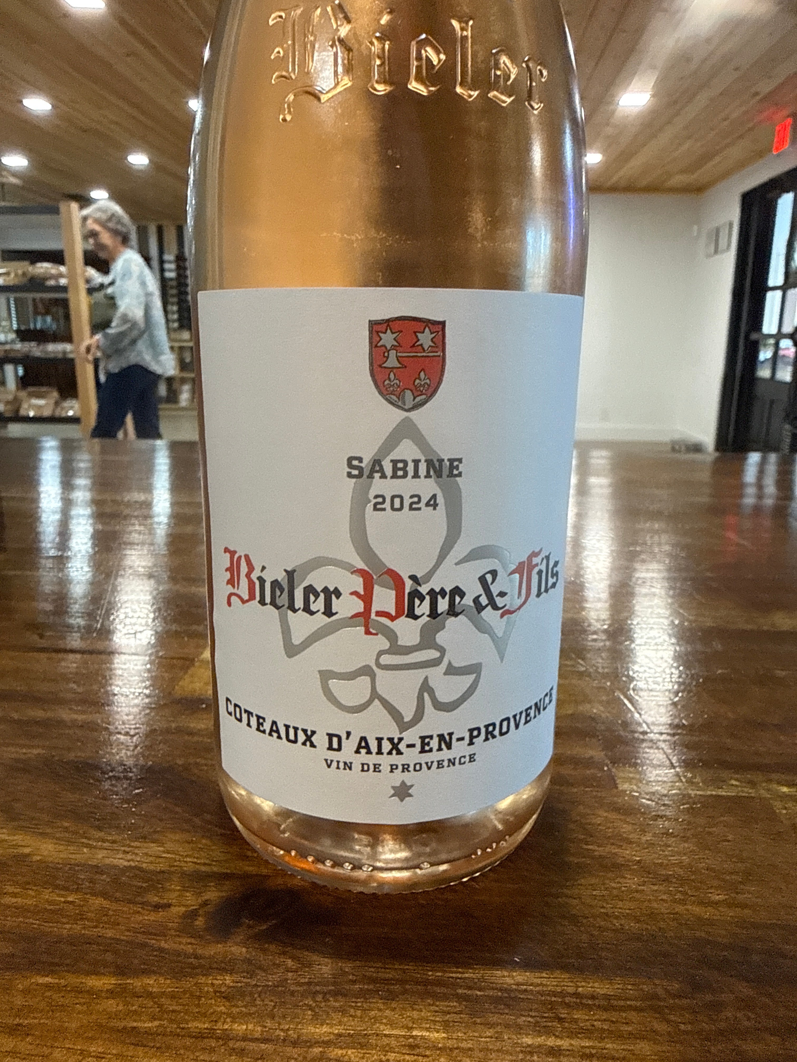 Sabine, vin de Provence ROSE. BTG