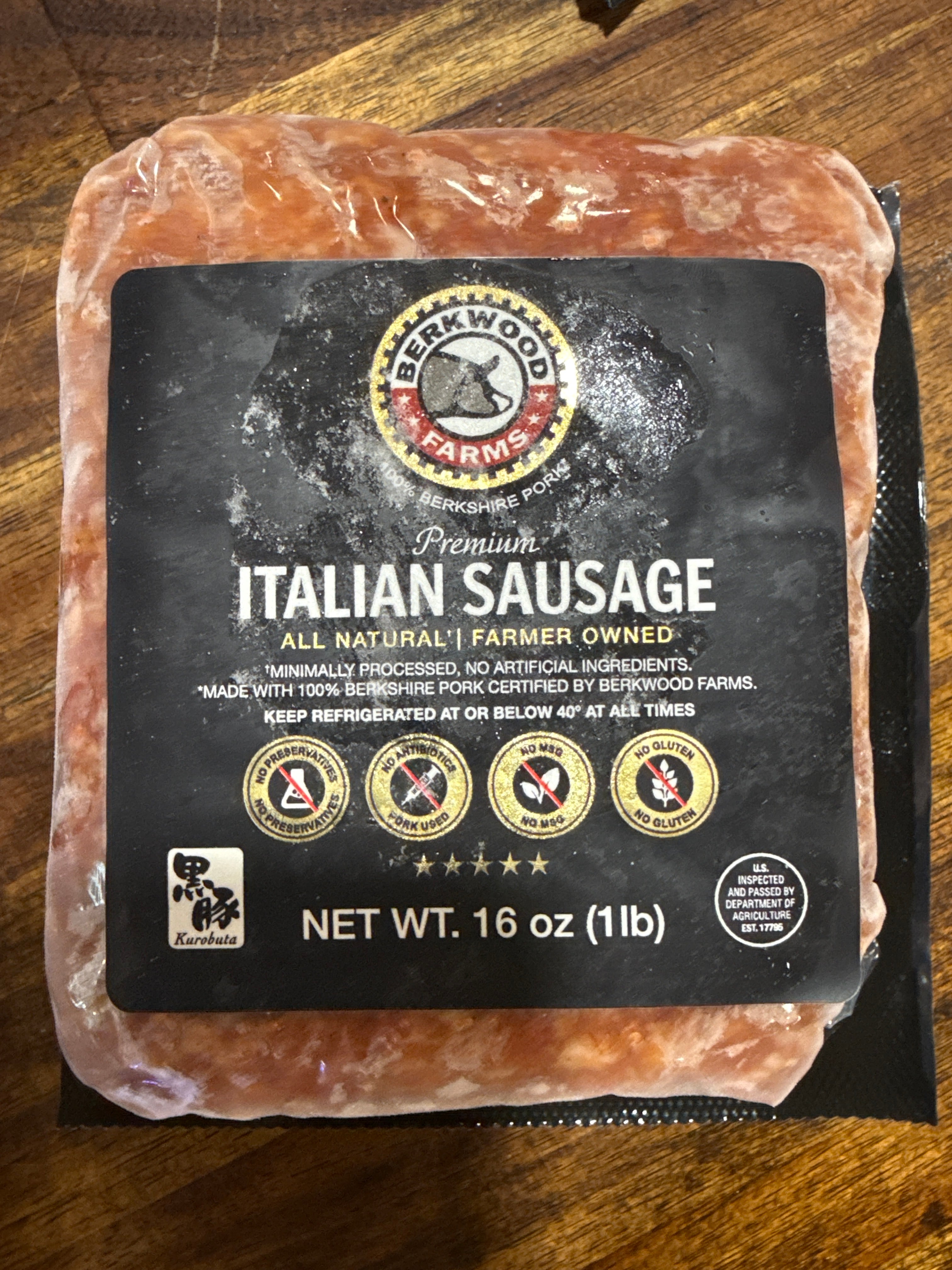 Italian sausage
