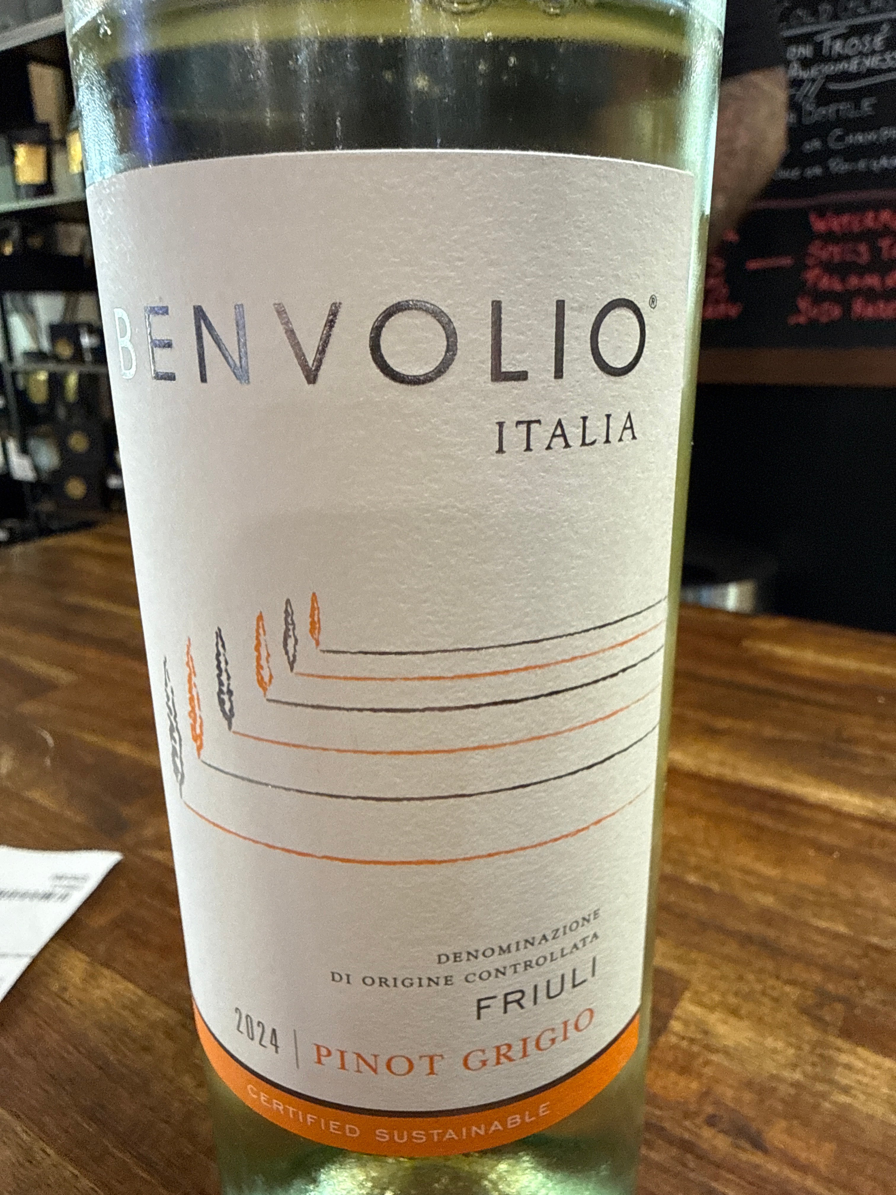 Benvolio, Pinot Grigio BTG