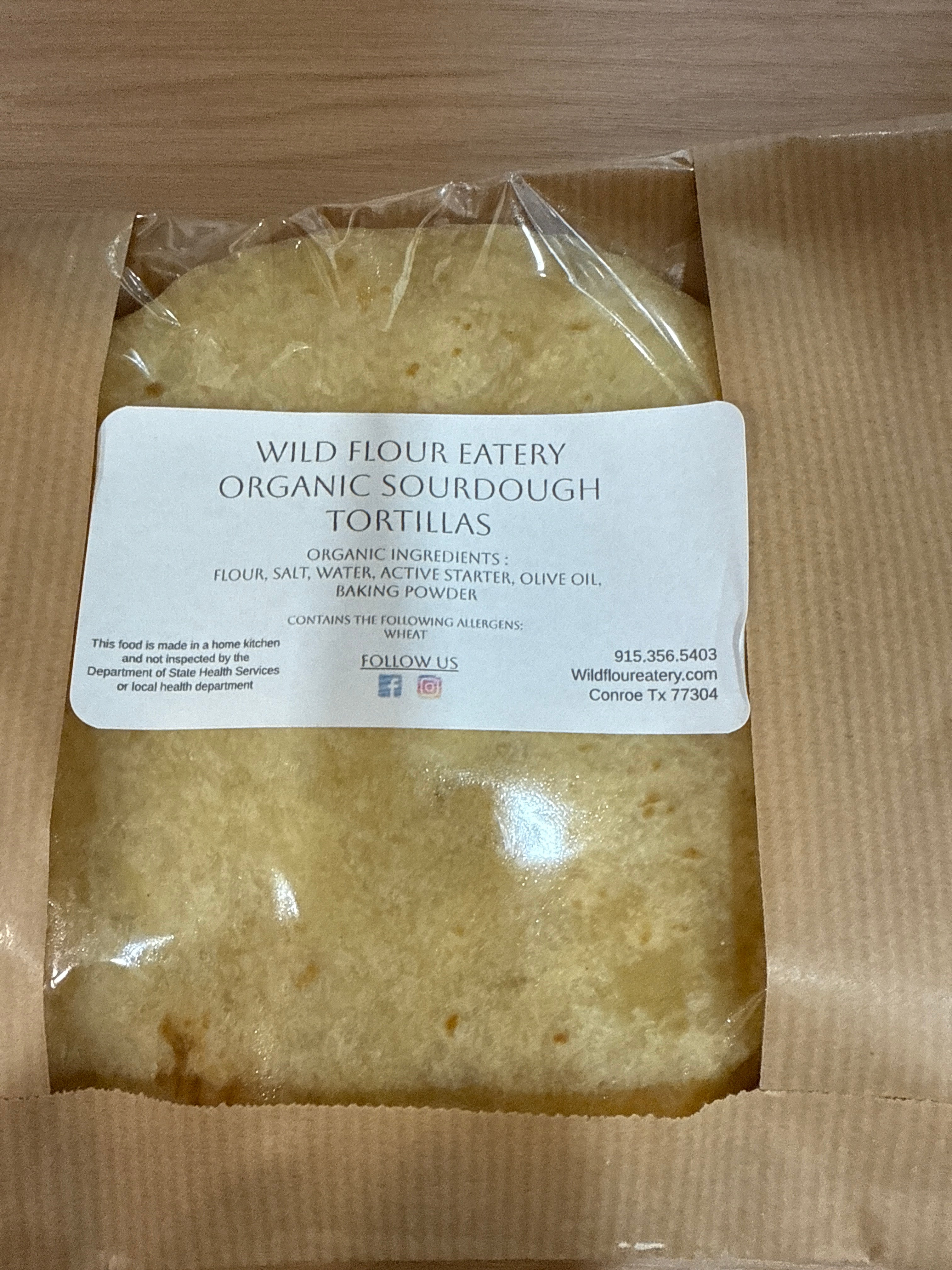 Wild flour, tortillas