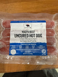 Wagyu beef Hot Dogs