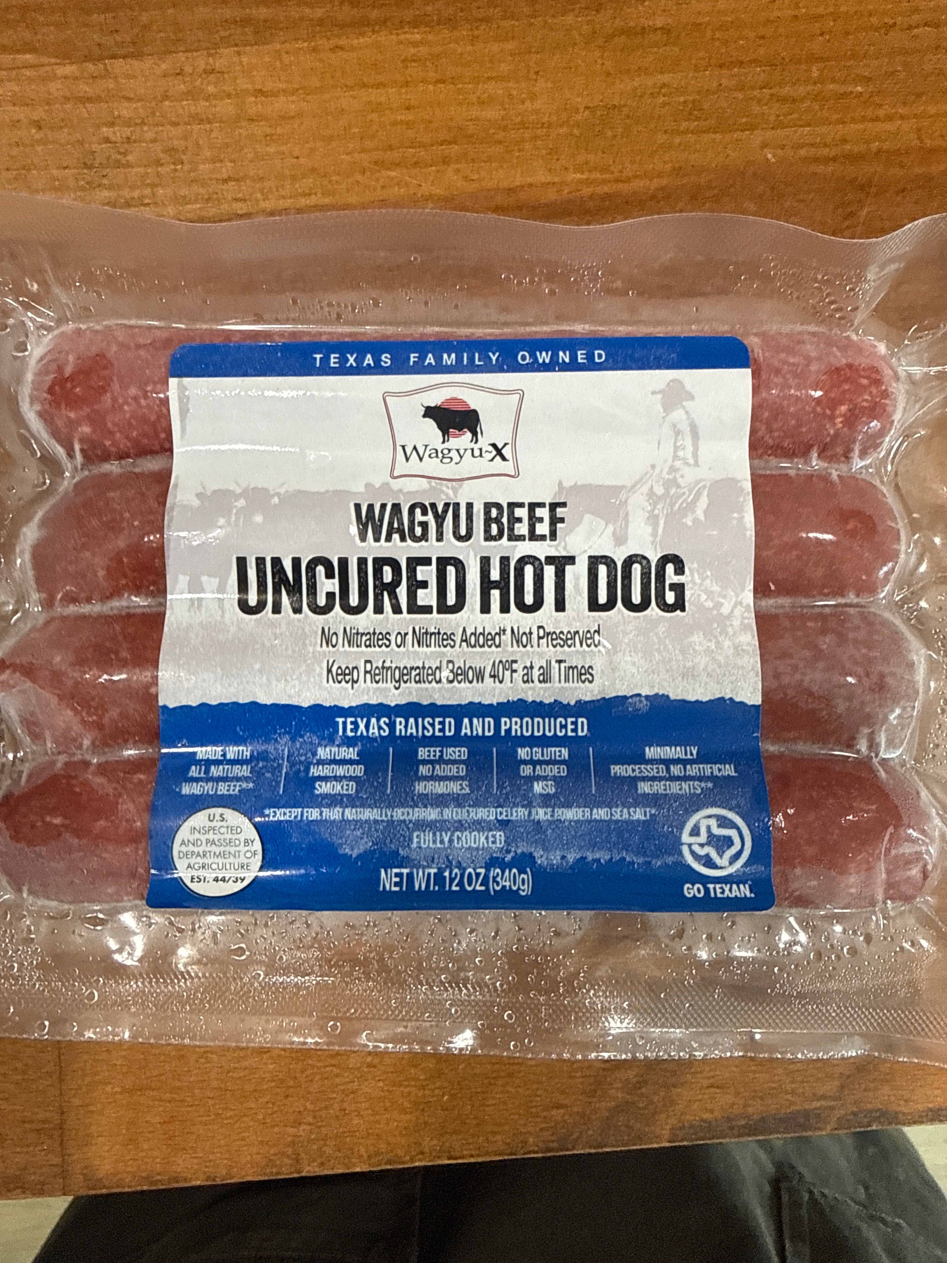 Wagyu beef Hot Dogs
