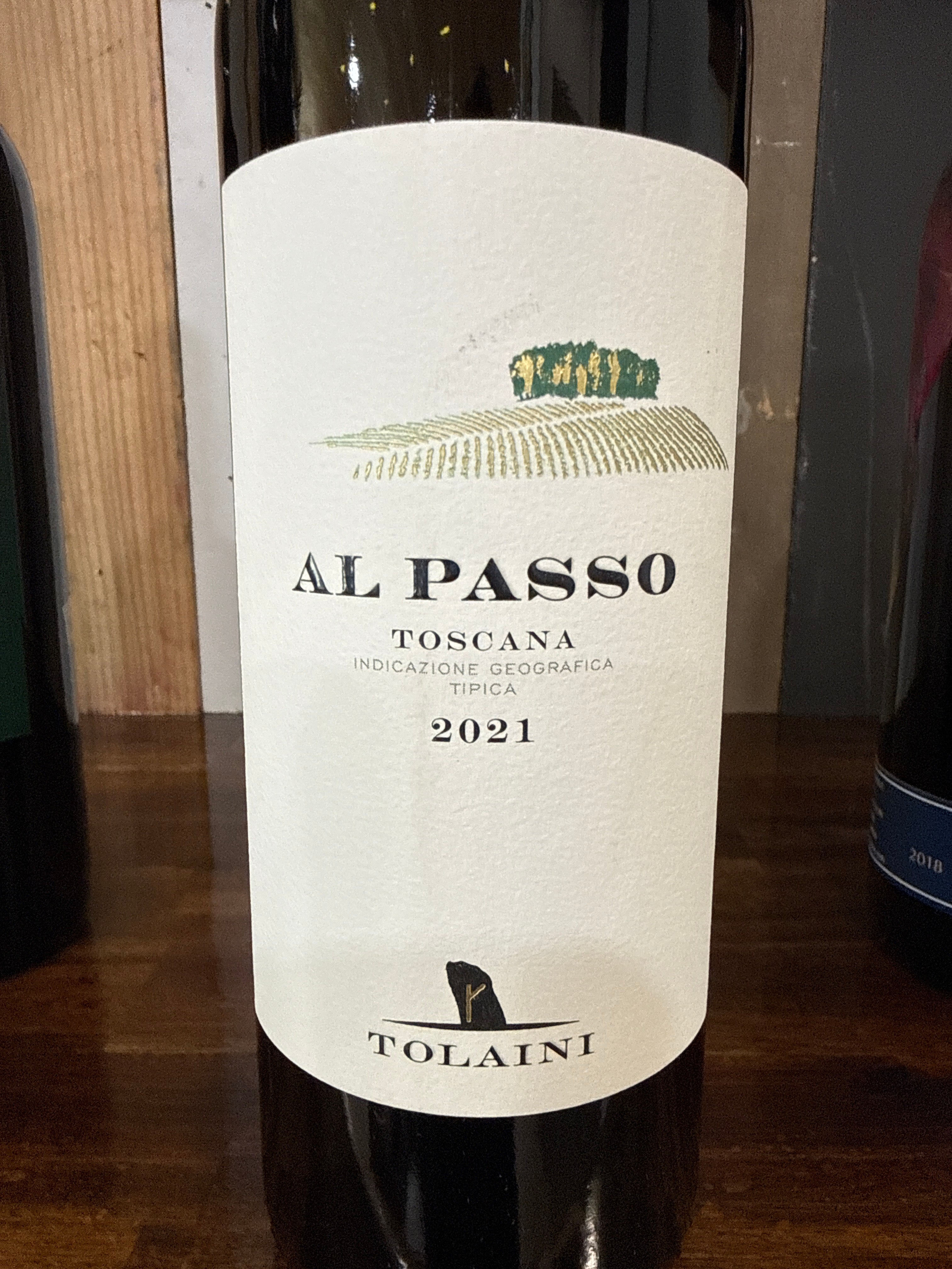 Al Passo, Tolaini. Toscana.