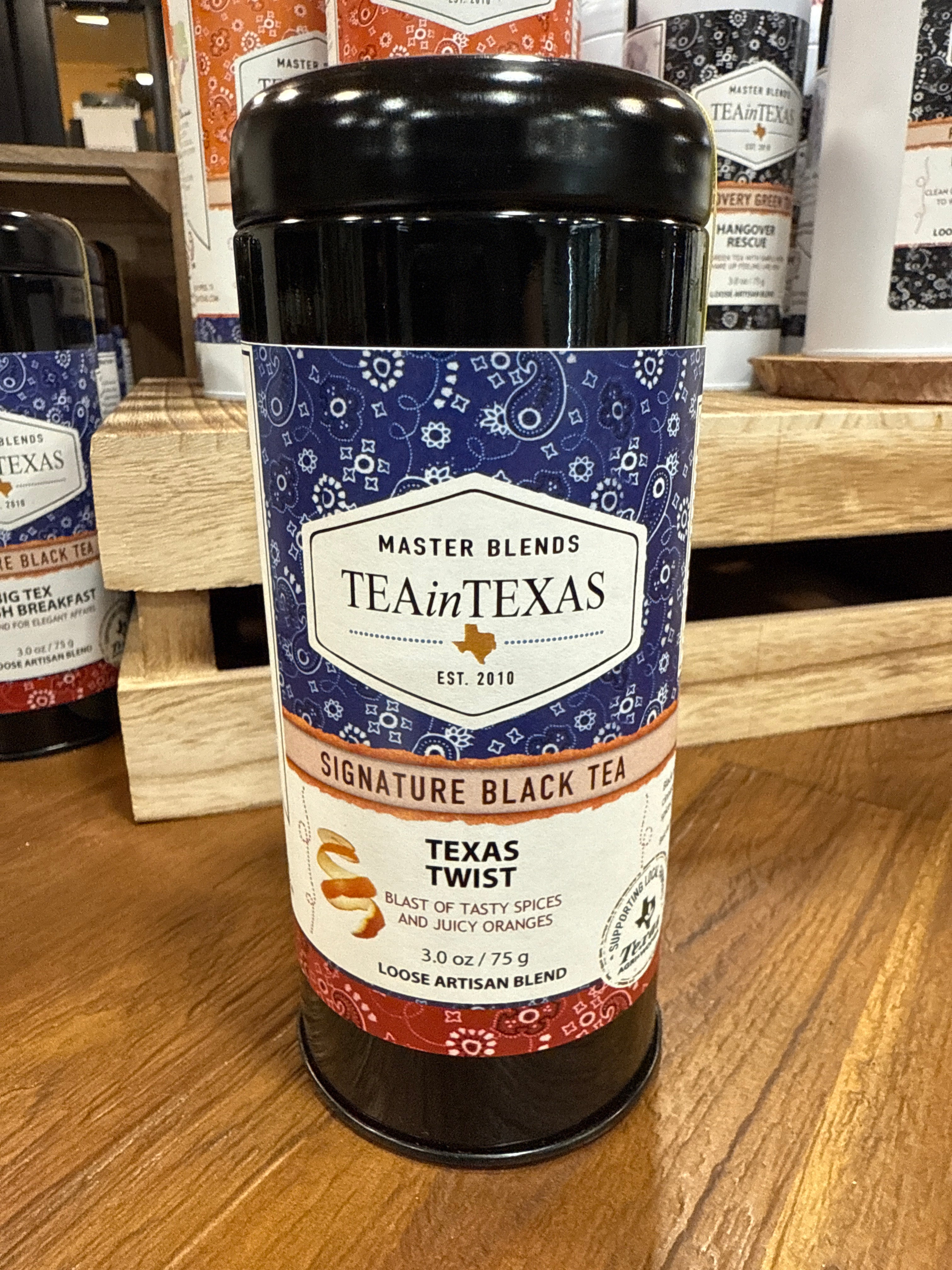 Tea in Texas. Texas twist