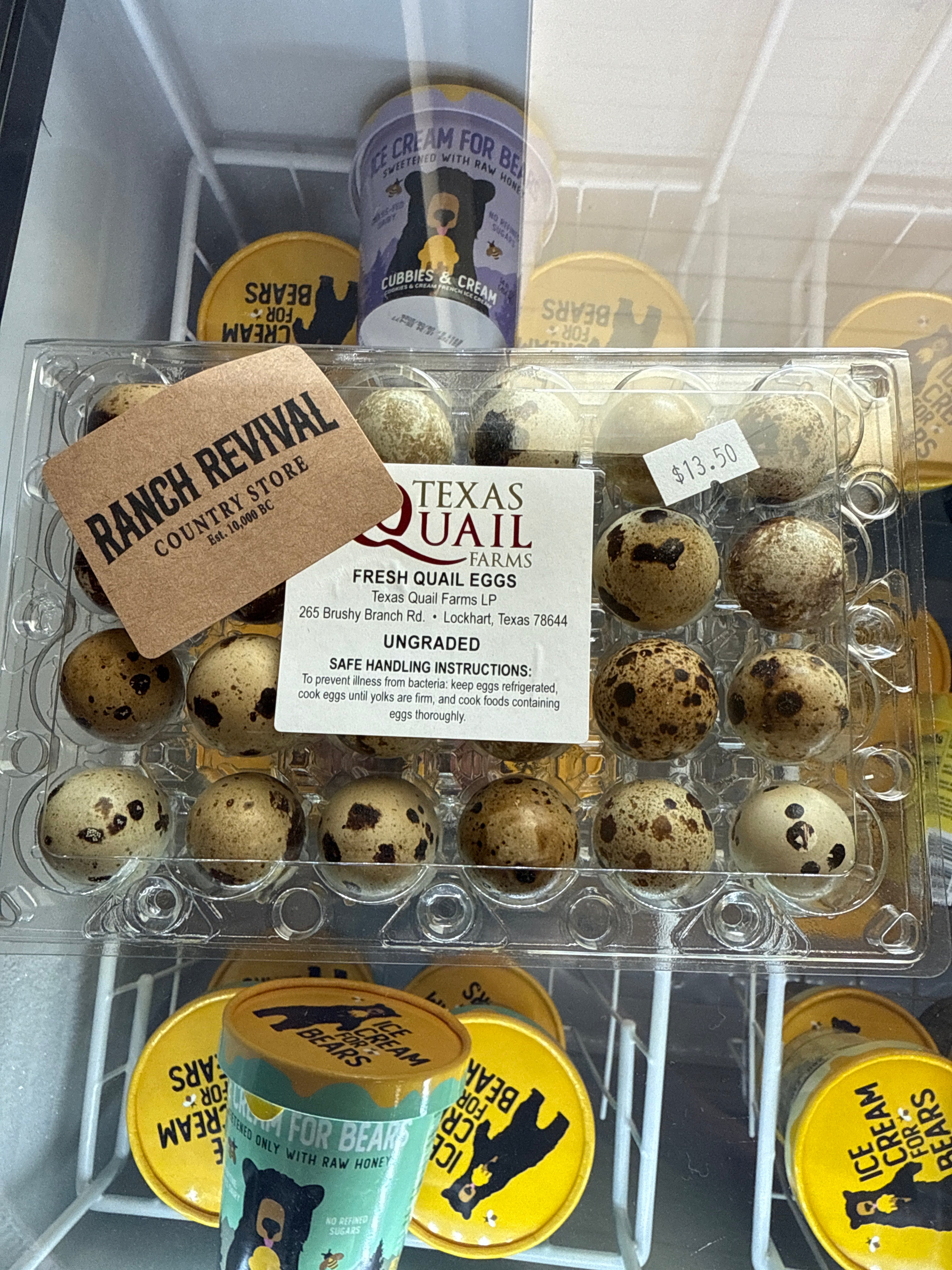 Quail eggs