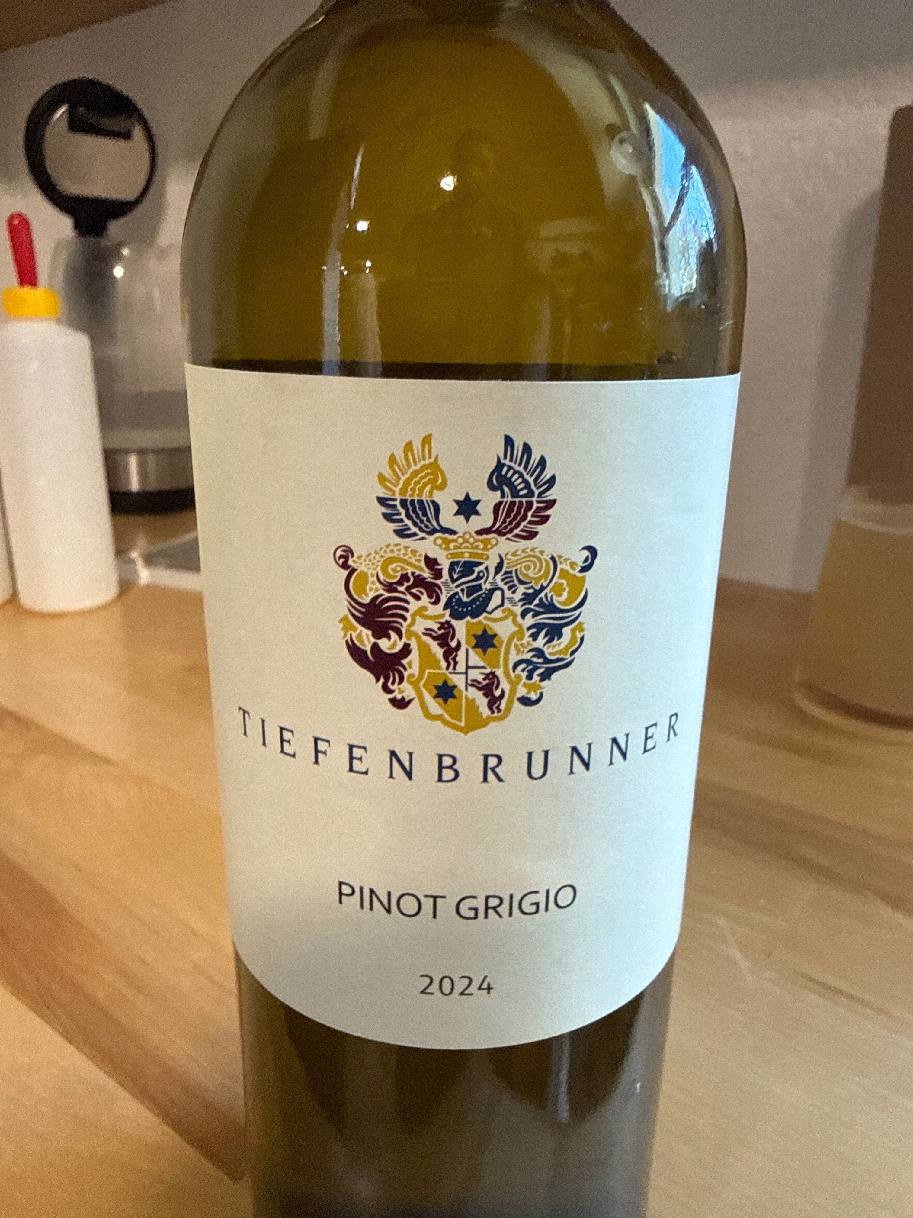 Tiefenbrunner, pinot Grigio BTG ￼