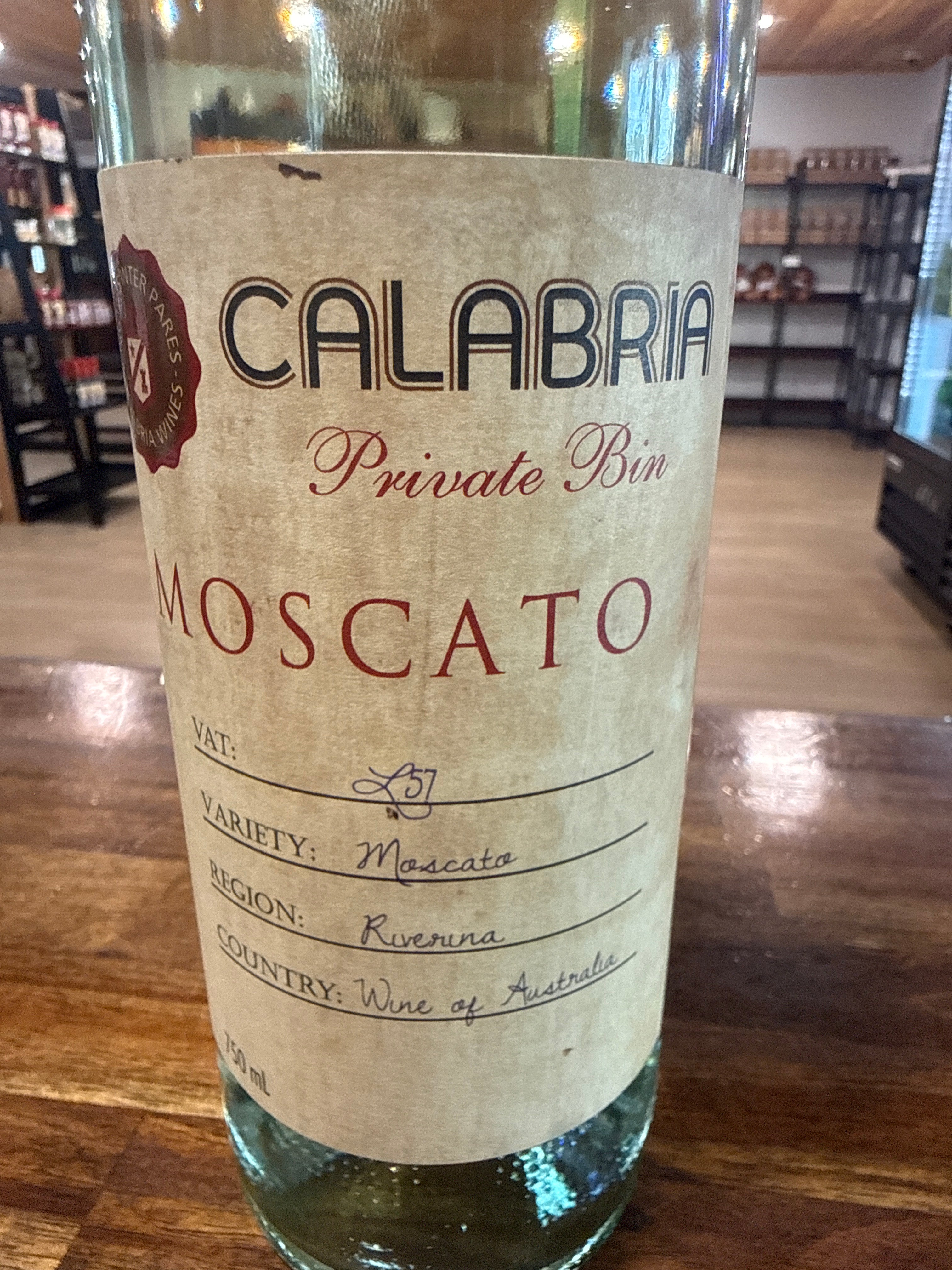 Calabria, Moscato BTG