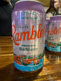 Rambler, blackberry water.