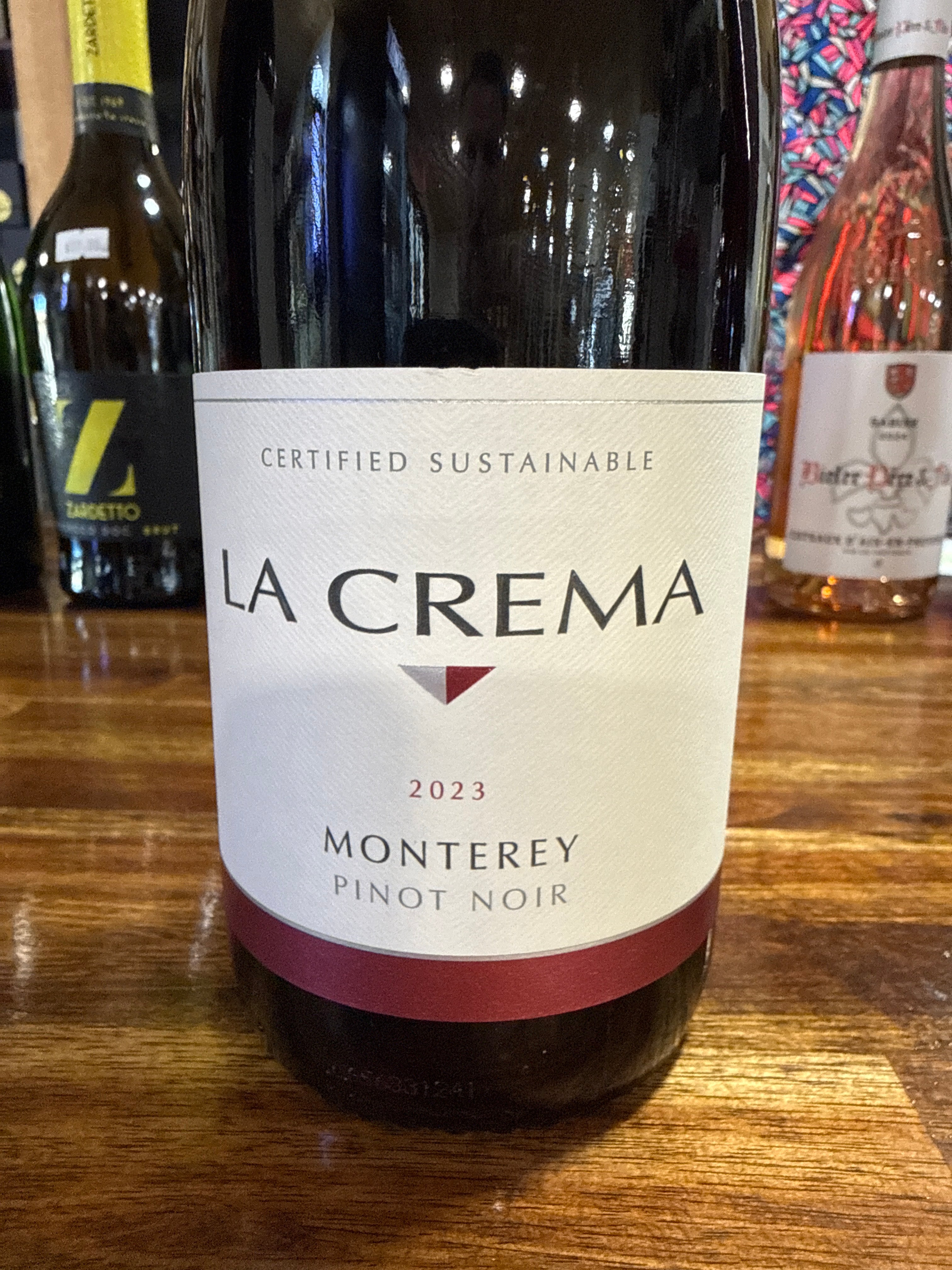 La Crema. Pinot Noir. BTG.