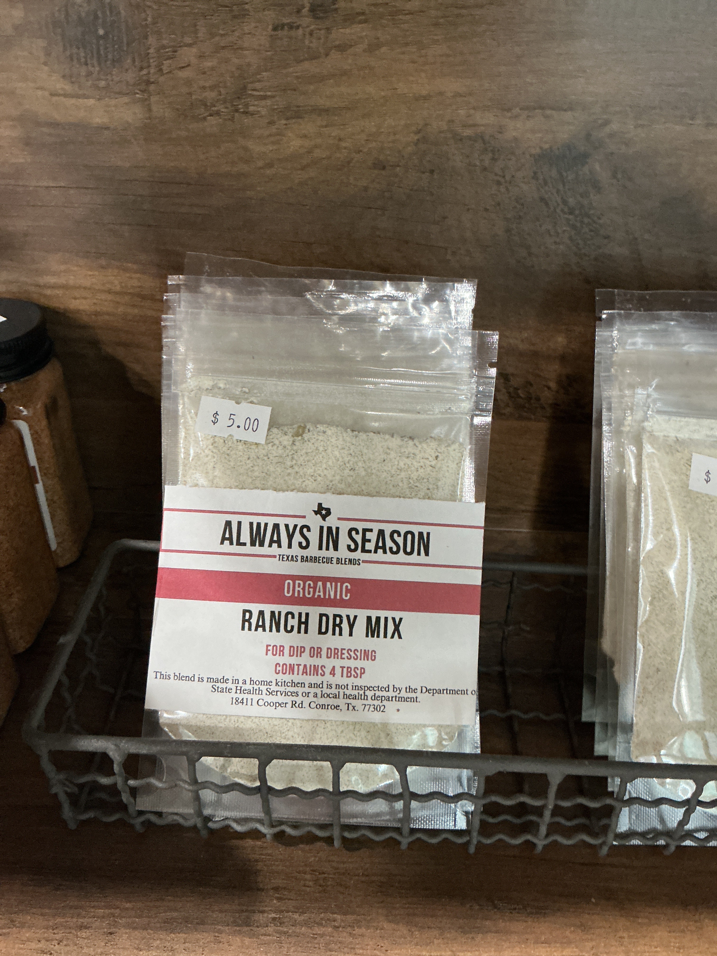 Always in Season ranch mix