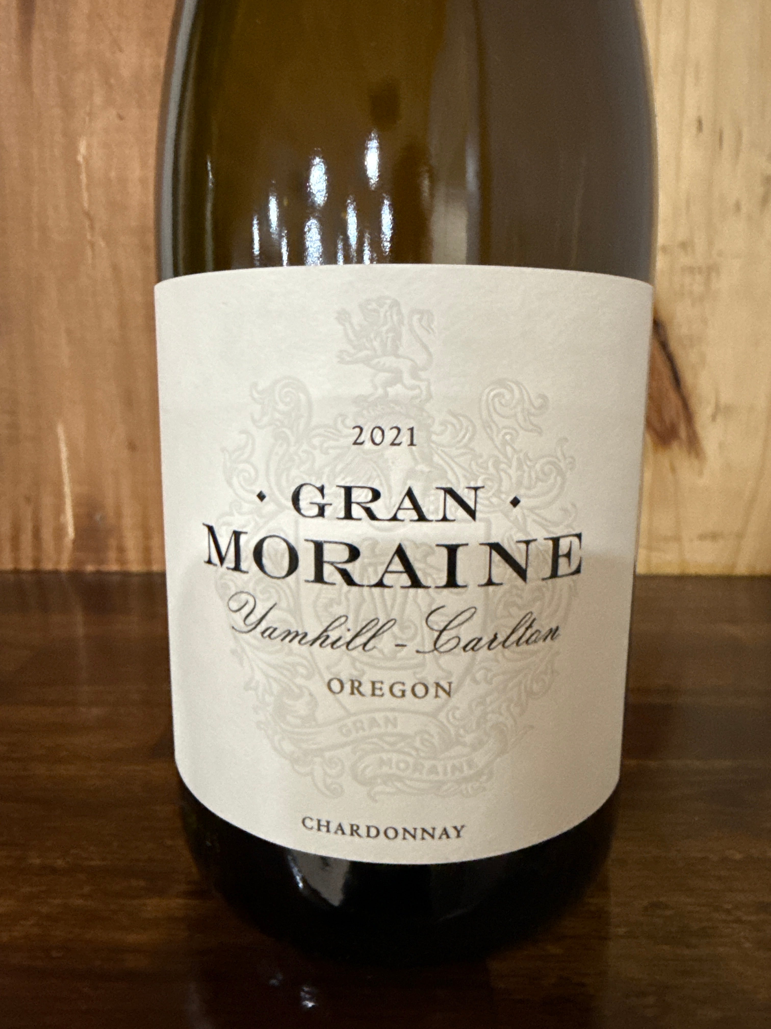 Gran Moraine. Chardonnay.