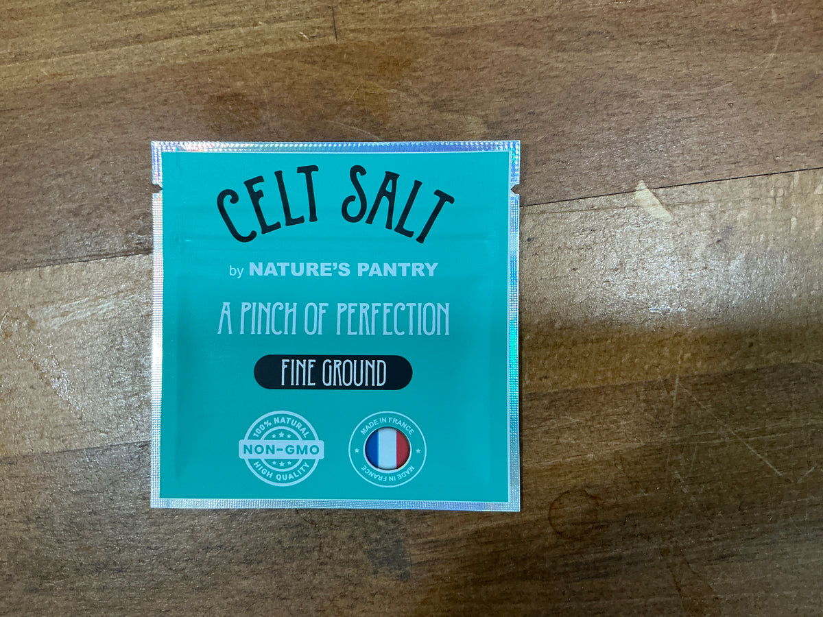 Celtic sea salt sample