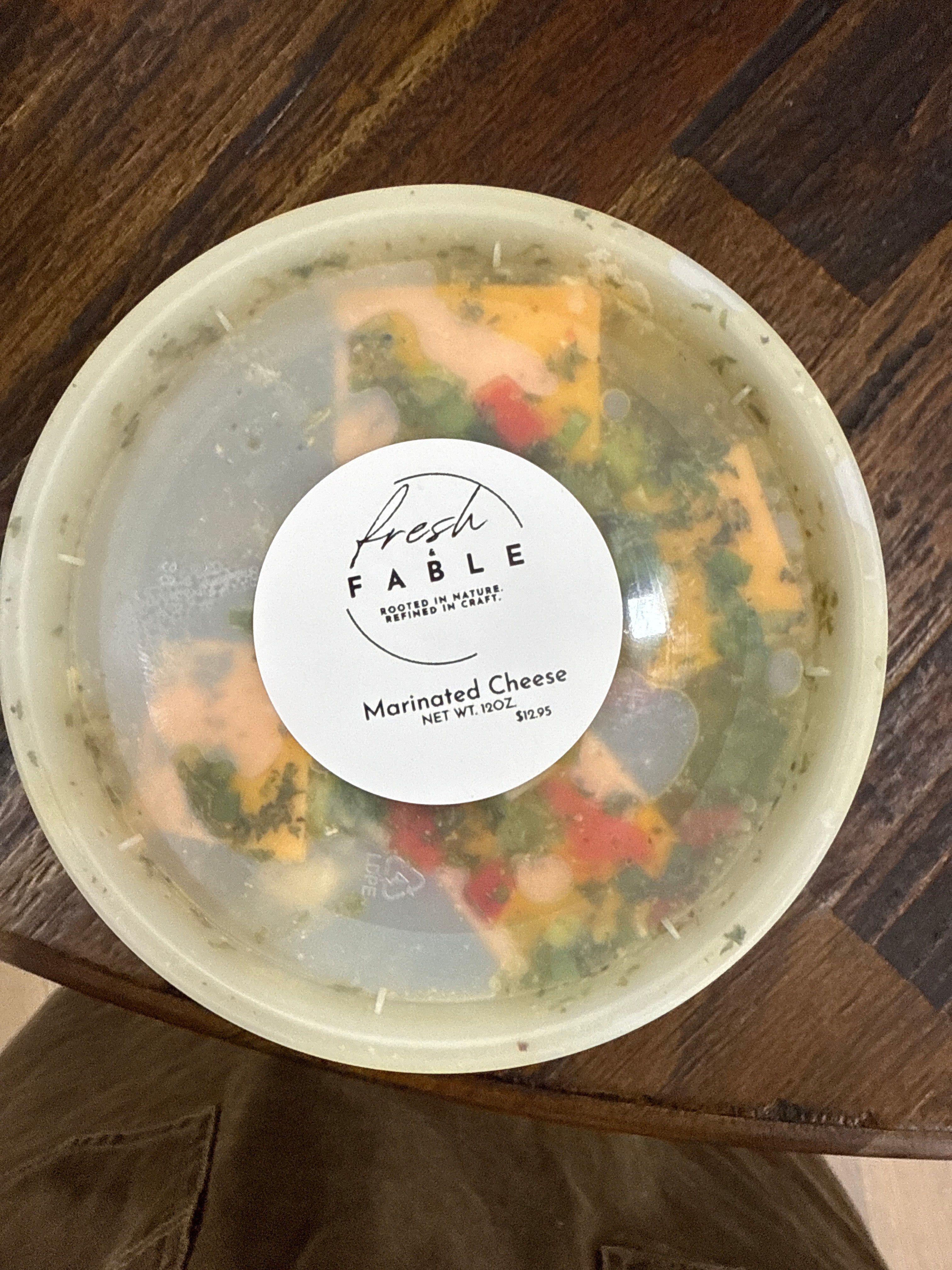 Marinated cheese 12oz